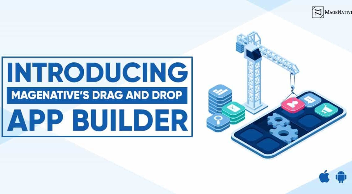 mobile app builder drag and drop
